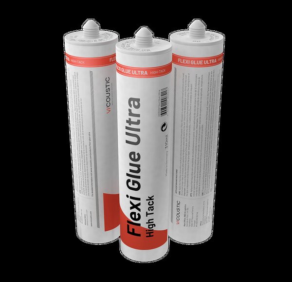 Produit VICOUSTIC FLEXI GLUE ULTRA Colle pour Panneaux Acoustiques (lot de 12) Image