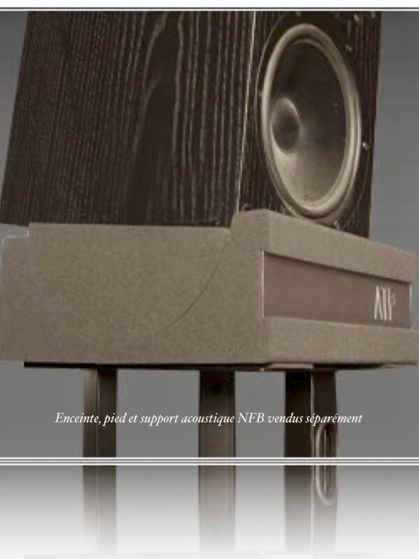 Produit JOCAVI Near Field Base NFB® Support Acoustique pour Enceinte Bibliothèque ou Monitoring (La Paire) Image