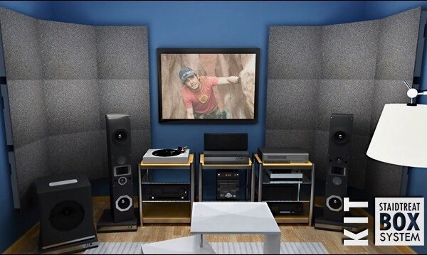 Produit JOCAVI Staidtreat System Kit Box 1® Panneaux Acoustiques Pour Pièce de 13 à 17m2 Image