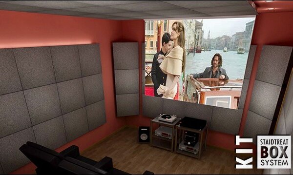 Produit JOCAVI Staidtreat System Kit Box 3® Panneaux Acoustiques Pour Pièce de 20 à 30m2 Image