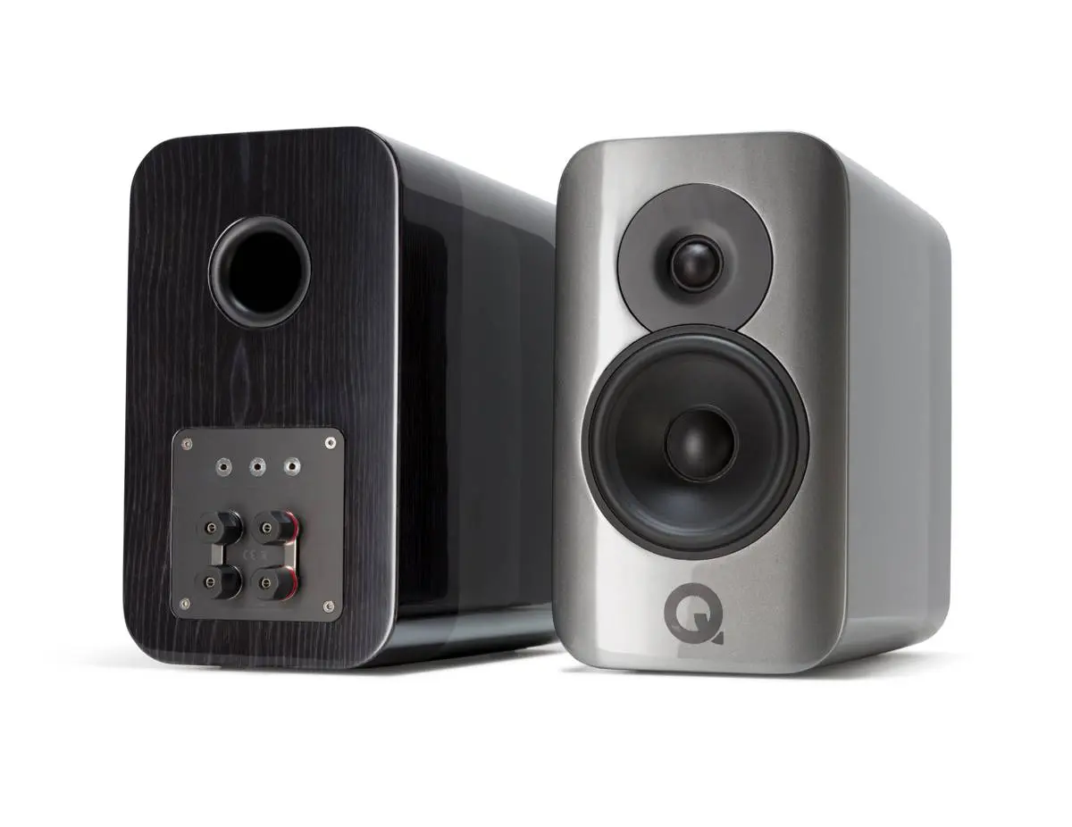 Q Acoustics CONCEPT 300 Enceinte Bibliothèque Audiophile  200 watts sous 6 Ohms (La Paire)