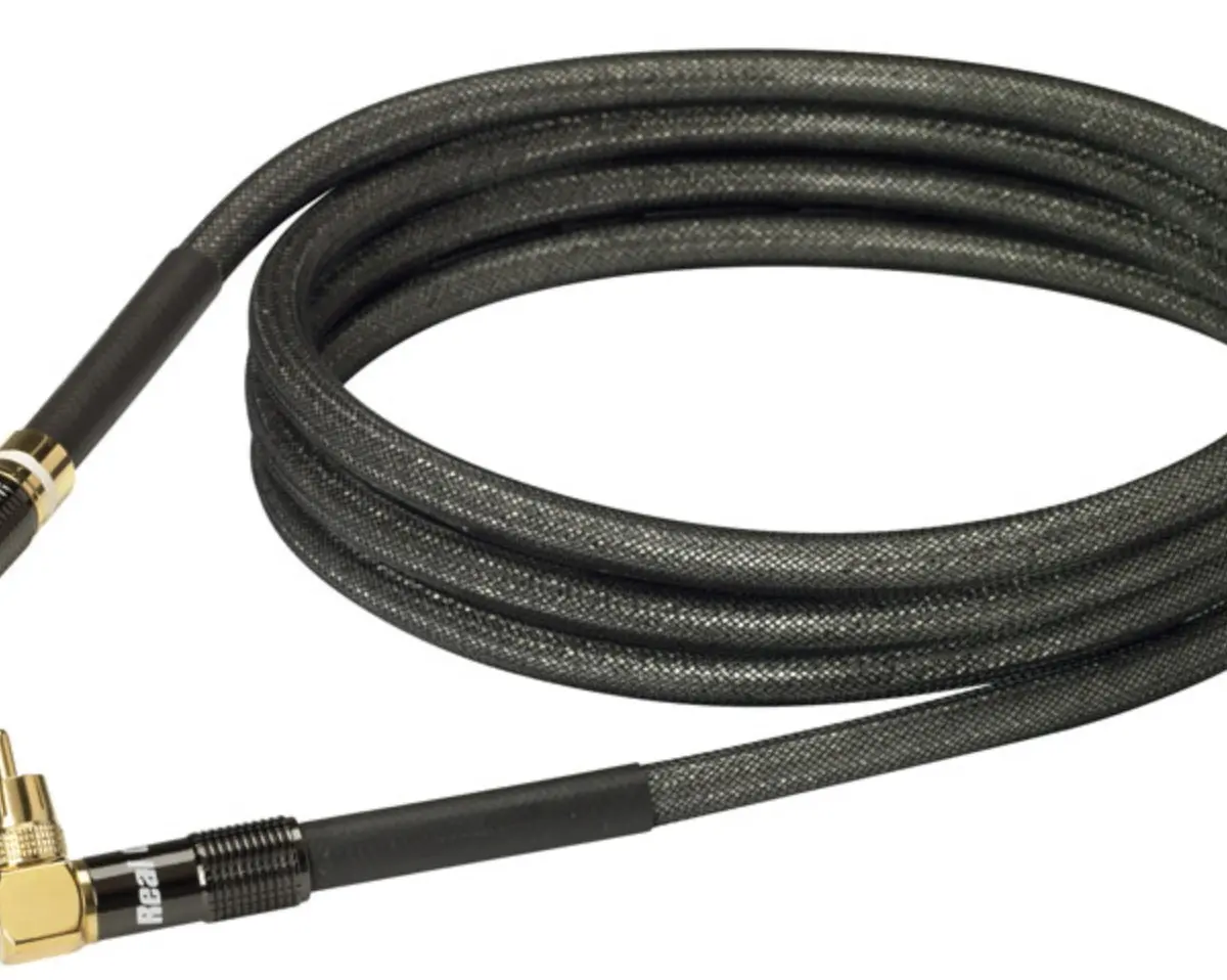 REAL CABLE® Sub 1801 Câble Audio Asymétrique pour Caisson de Basses Actif