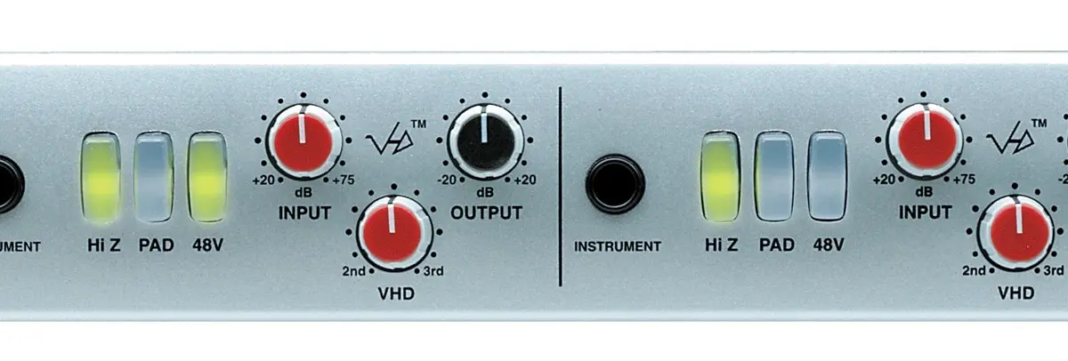 SSL XLogic™ Alpha-VHD - Mic Pre 4 canaux
