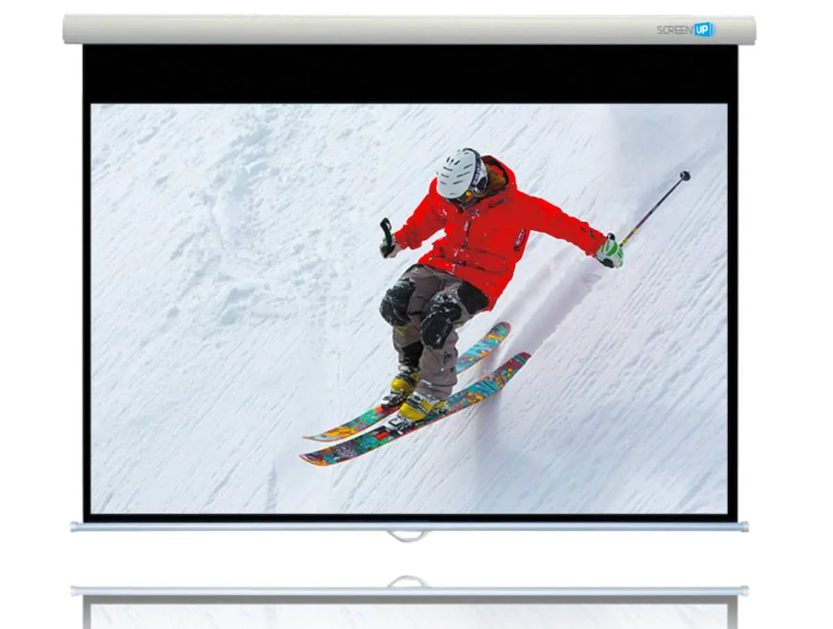SCREEN'UP Movie Manual Deluxe Écran de Projection Manuel 4:3