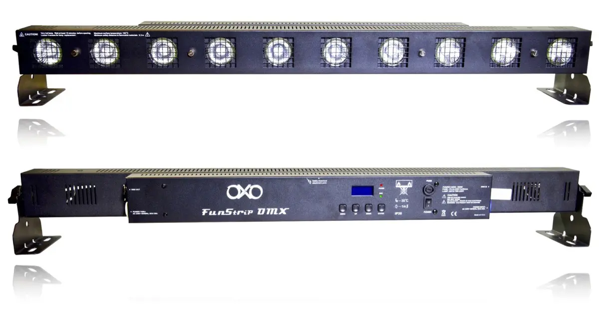 OXO FUNSTRIP 2R Rampe Lumineuse DMX 10 x 50 Watts