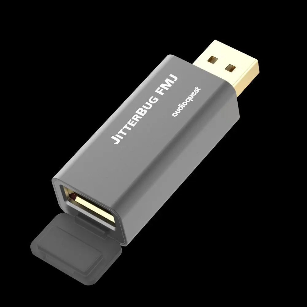 AUDIOQUEST JitterBug FMJ Filtre Anti-Bruits de Données et d’Alimentation sur USB
