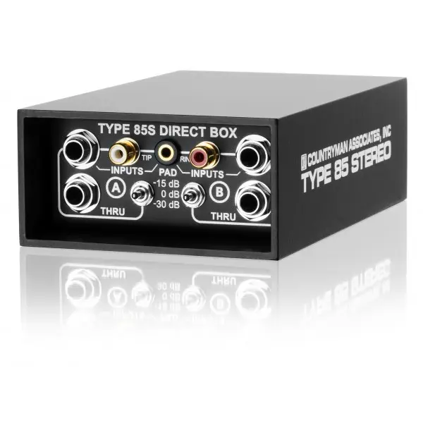 COUNTRYMAN TYPE 85-S, BOÎTE DE DIRECT ACTIVE STÉRÉO