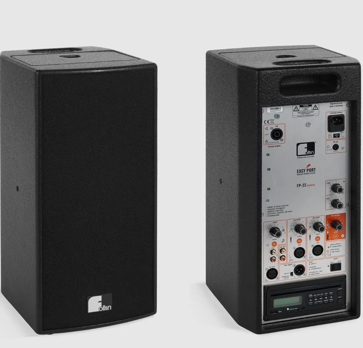 FOHHN EASYPORT FP-22 Enceinte Portable 60 Watts