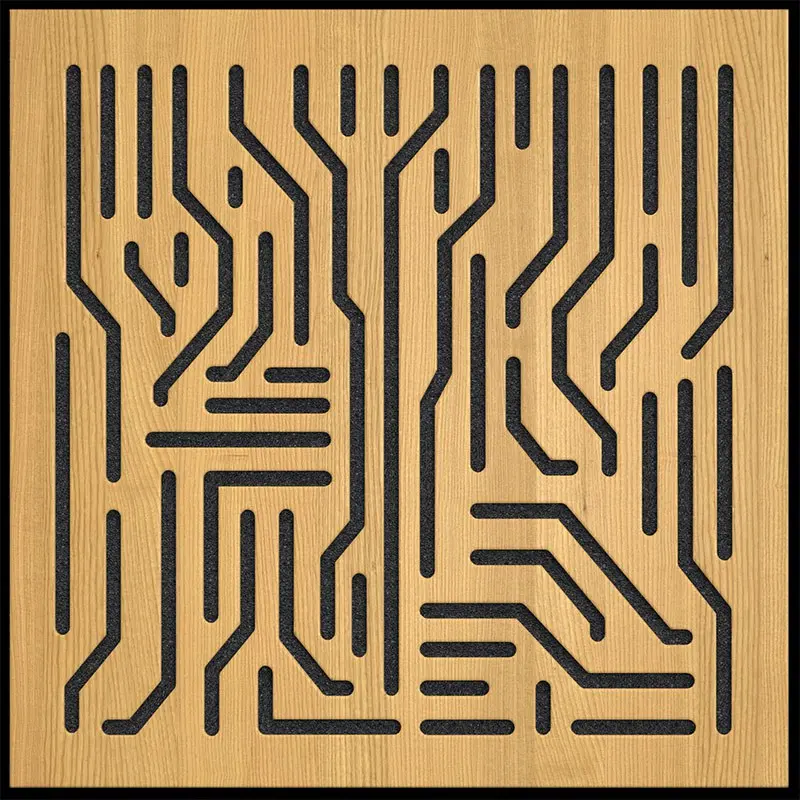 ARTNOVION AZTEKA W-Bass Trap Panneau Acoustique Absorbant (Lot de 2 Panneaux)