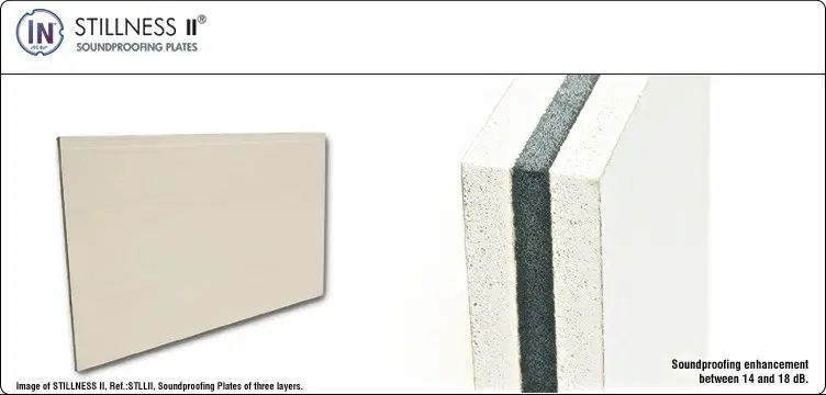 JOCAVI STILLNESS II® Plaque d'Isolation Phonique
