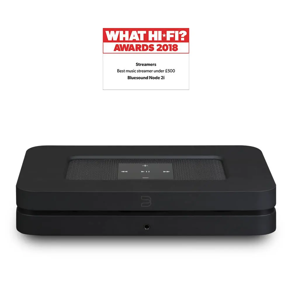 BLUESOUND NODE 2i Lecteur Réseau Audio Haute Résolution Multi-Room sans fil
