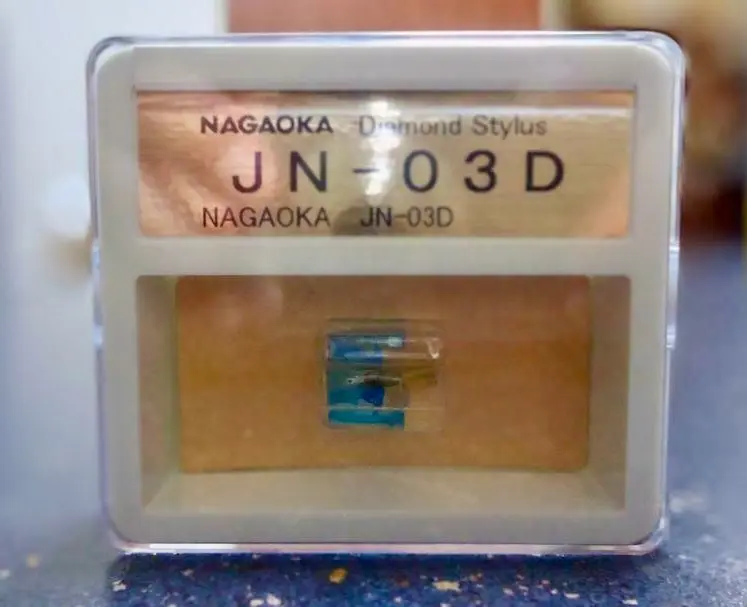 NAGAOKA STYLUS JN-03D Diamant de Remplacement associé à la Cellule Phono DJ-03HD