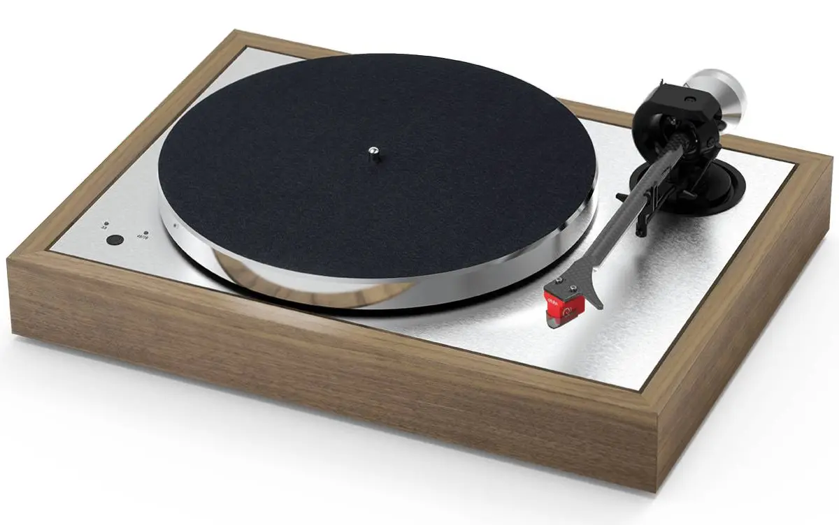 Pro-Ject THE CLASSIC EVO Platine Vinyle Audiophile avec Bras 9" En Carbone/Alu & Cellule Ortofon Quintet Red