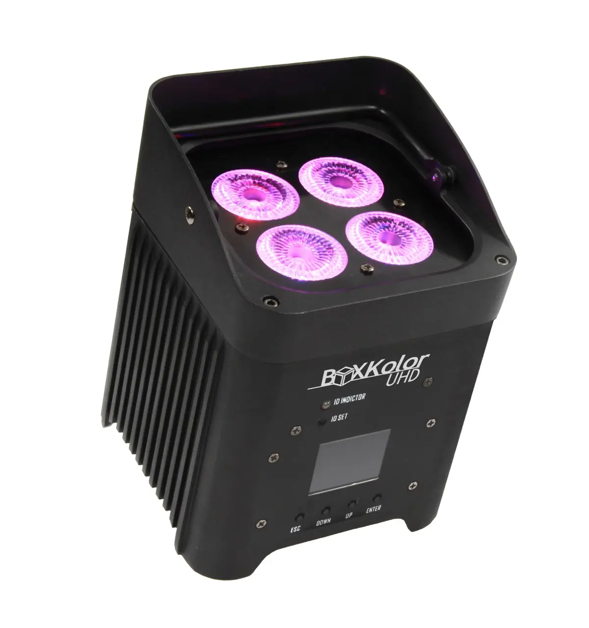 STARWAY BOXKOLOR UHD Pack de 12 Projecteurs Led 6 en 1 sur Batterie + Flightcase dédié