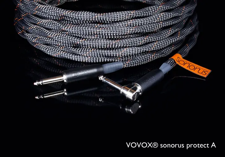 VOVOX® Sonorus Protect A Câble Asymétrique Blindé pour Instrument