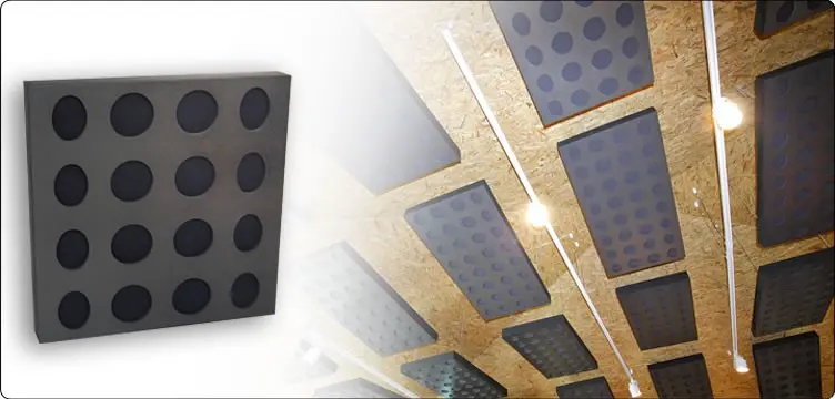 JOCAVI LeakyFM ® Panneau Acoustique Absorbant (Lot de 2 pièces)