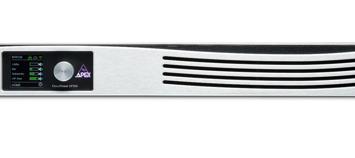 APEX CLOUDPOWER CP354 Amplificateur De Puissance 4 x 350 Watts
