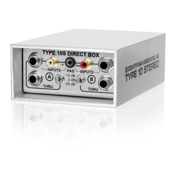 COUNTRYMAN TYPE 10-S, BOÎTE DE DIRECT ACTIVE STÉRÉO