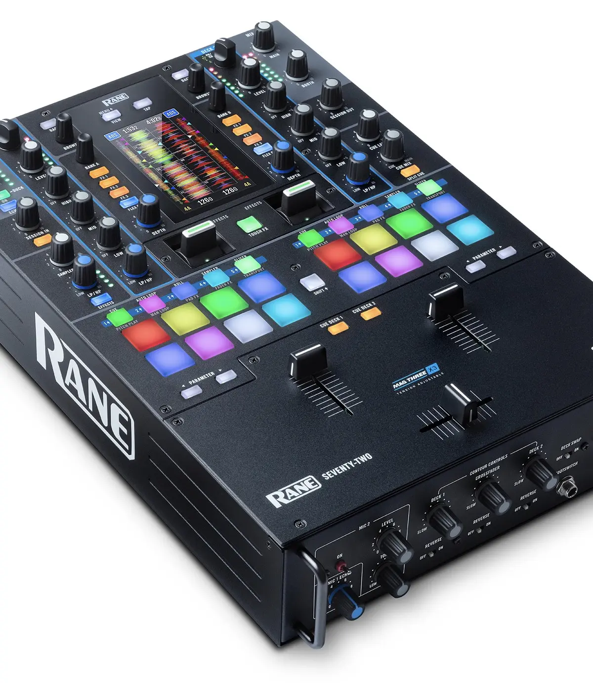 RANE SEVENTY-TWO MKII Console Mixage DJ 2 canaux avec 2 Entrées USB/MIDI