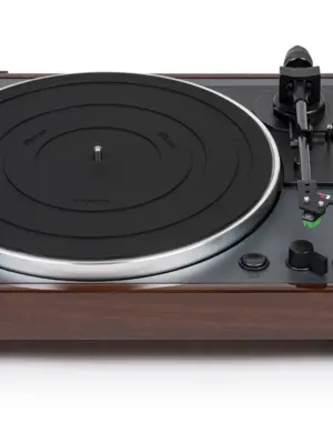 Thorens TD 102 A Platine Vinyle Automatique muni d'un Pré-Amplificateur Phono Intégré & Cellule AT95 VME