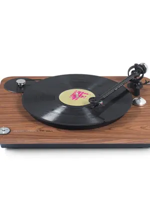 ELIPSON CHROMA 400 RIAA BT Platine Vinyle Bluetooth APTX HD munie d'un Bras Carbone & d'une Cellule Ortofon OM10