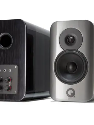 Q Acoustics CONCEPT 300 Enceinte Bibliothèque Audiophile  200 watts sous 6 Ohms (La Paire)