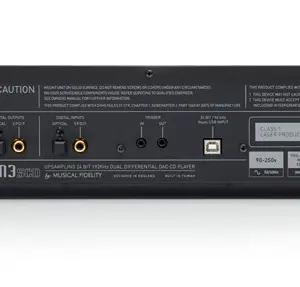 MUSICAL FIDELITY M3scd Lecteur de CD Hi-Fi 24Bits/192kHz