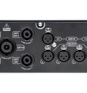 POWERSOFT X4L Amplificateur de Puissance 4 x 6800W (4Ω) + Option DSP