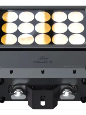 PROLIGHTS SMART BATWASH Pack de 4 Projecteurs Sur Batterie FULL RGBW 15 X 20 Watts IP65 En Flight Case