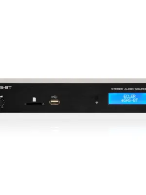 ECLER eSAS-BT Lecteur audio Multi-Sources avec connexion sans fil Bluetooth
