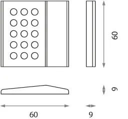 JOCAVI Archtrap ® Panneau Acoustique Mixte (Lot de 2 pièces)