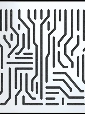 ARTNOVION AZTEKA W-Absorber Panneau Acoustique Absorbant (Lot de 6 ou 8 Panneaux)