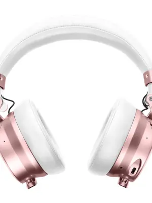 METERS OV-1B Casque Dynamique Fermé Audiophile Bluetooth 32 Ohms (Rose Gold)