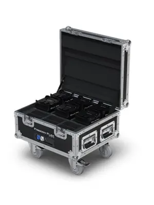 CHAUVET FREEDOM FLEX H9 IP X6 Pack de 6 Projecteurs sur Batterie RGBWA+UV de 4 x 10 Watts IP54 (En Flightcase)