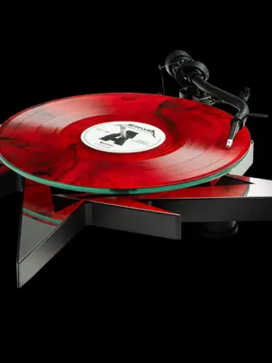 Pro-Ject Platine Vinyle Audiophile "Metallica" en Edition Limitée