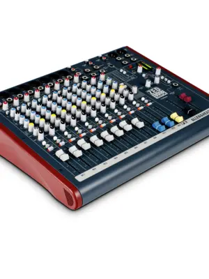 Allen & Heath ZED60-14FX Console de Mixage 8 Entrées Mono 2 Stéréo 2 Aux et Sortie USB avec Effets