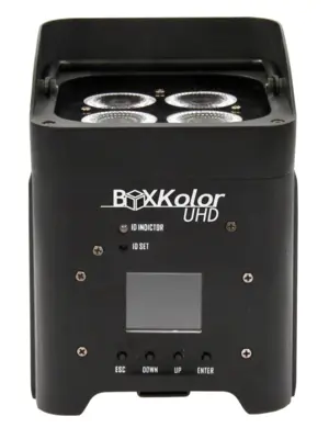 STARWAY BOXKOLOR UHD Pack de 12 Projecteurs Led 6 en 1 sur Batterie + Flightcase dédié