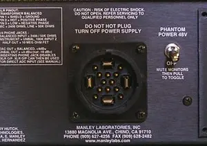 MANLEY SLAM ! Double Préampli Micro & Limiteur Stéréo