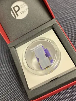 NAGAOKA MP-200 Cellule Stéréo à Aimant Mobile pour Platine Vinyle