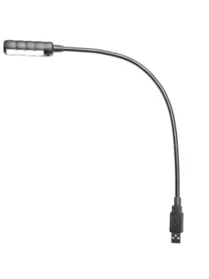 ADAM HALL SLED 1 ULTRA USB Lampe Col de cygne Connecteur USB 4 LED COB