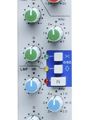 SSL XLogic™ X-Rack Stereo EQ Module