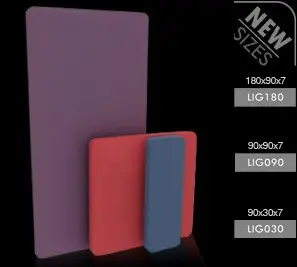 JOCAVI Lightwalltrap 180 ® Panneau Acoustique Absorbant