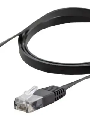REAL CABLE E-NET 600 MKII Câble Ethernet Haute Qualité CAT6 UTP 32 AWG Ultra Plat