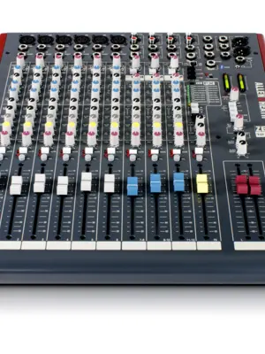 Allen & Heath ZED-12FX Console de Mixage 6 Entrées Mono 2 Stéréo 4 Aux et USB E/S + 16 Effets