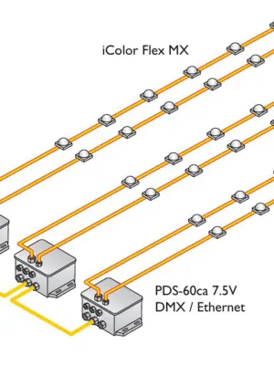 CK ICOLOR FLEX MX 4" BLANC DÔME DIFFUSANT