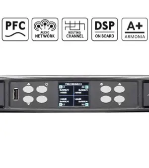 POWERSOFT T904 Amplificateur de Puissance 4 x 2000 watts avec DSP + AES3