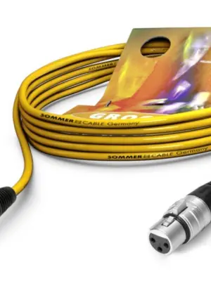 SOMMERCABLE Stage 22 HighFlex Câble Microphone XLR/XLR Hicon (3Mètres)