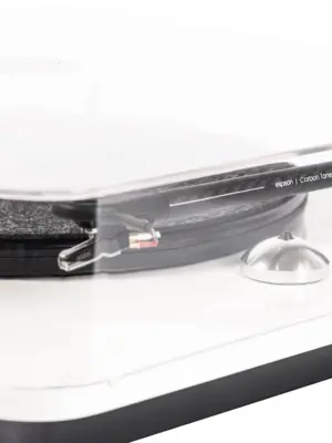 ELIPSON CHROMA 400 RIAA BT Platine Vinyle Bluetooth APTX HD munie d'un Bras Carbone & d'une Cellule Ortofon OM10