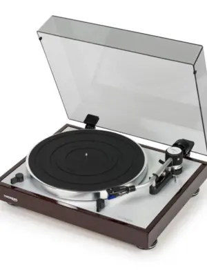 Thorens TD 403 DD Platine Vinyle Entrainement direct munie d'un Pré-Amplificateur Phono Intégré & Cellule Ortofon 2M Blue