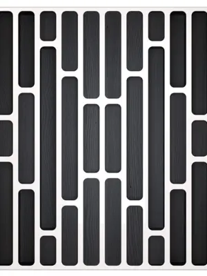 ARTNOVION LUGANO W-Diffuser Panneau Acoustique Diffusant (Lot de 3 Panneaux)